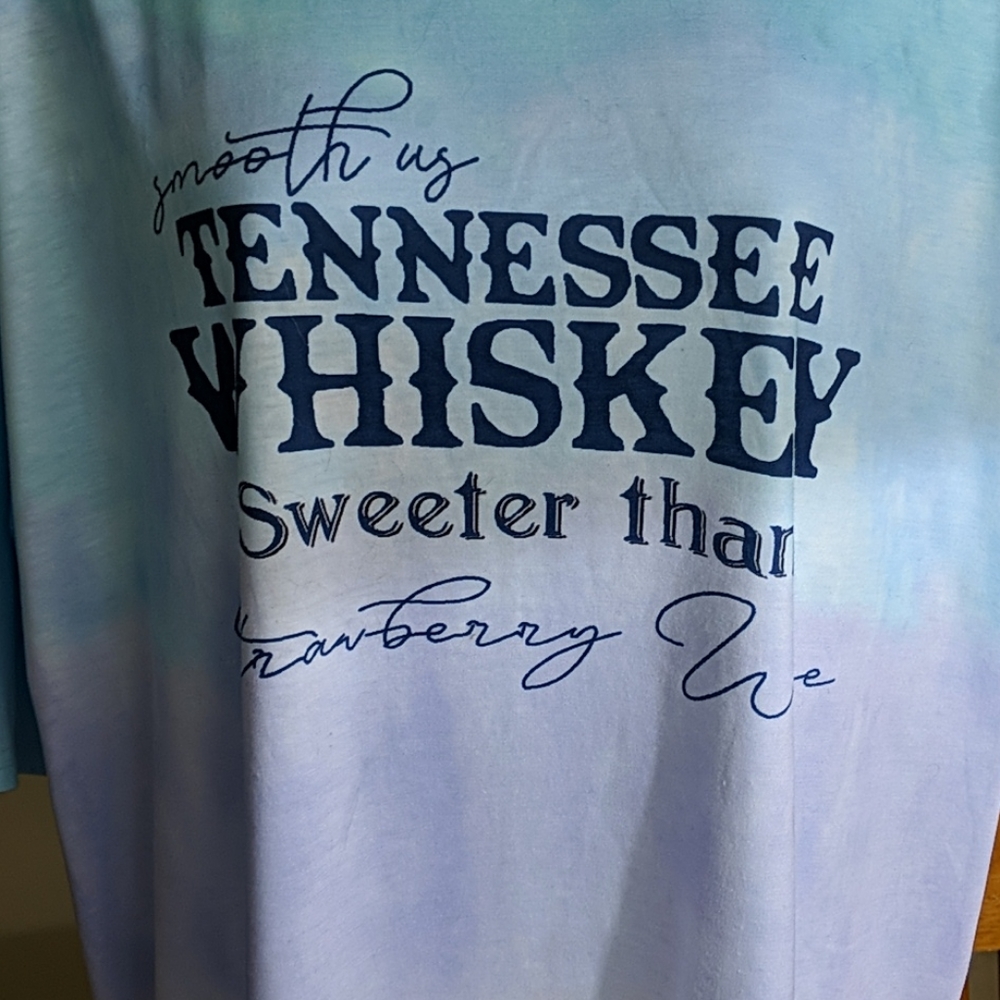 (New) Smooth as Tennessee Whiskey Shirt fits like an XL